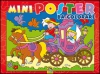 Mini Poster da Colorare - ROSSO  Autori Vari   Macro Junior