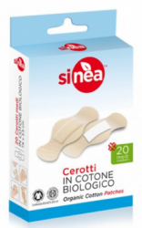 Cerotti Medi in Cotone Biologico (20 pezzi)     Sinea