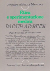 Etica e sperimentazione medica  Paolo Benciolini Corrado Viafora  Fondazione Lanza