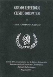 Grande Repertorio Clinico Omiopatico  Tommaso Cigliano   Cemon