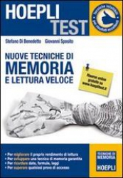 Nuove tecniche di memoria e lettura veloce  Stefano Di Benedetto Giovanni Sposito  Hoepli