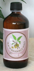 Olio di mandorle dolci 250ml     Carone snc