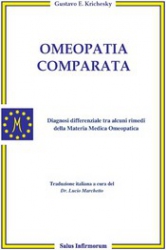 Omeopatia Comparata (Copertina rovinata)  Gustavo Ezequiel Krichesky   Salus Infirmorum