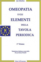 Omeopatia e gli Elementi della Tavola Periodica (Copertina rovinata)  Jan Scholten   Salus Infirmorum