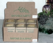 Sapone di Aleppo vegetale all'Olio di Oliva e Olio di Alloro al 16%     Carone snc