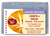 Sapone Vegetale Canapa e Malva     Verdesativa