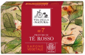 Sapone Vegetale n. 7 - Tè Rosso     Via della Natura